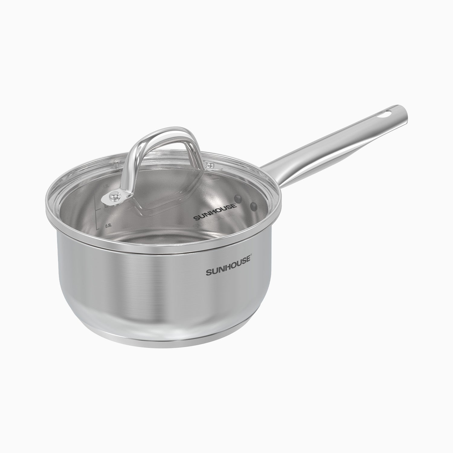 Stainless Steel Saucepan With Lid 02