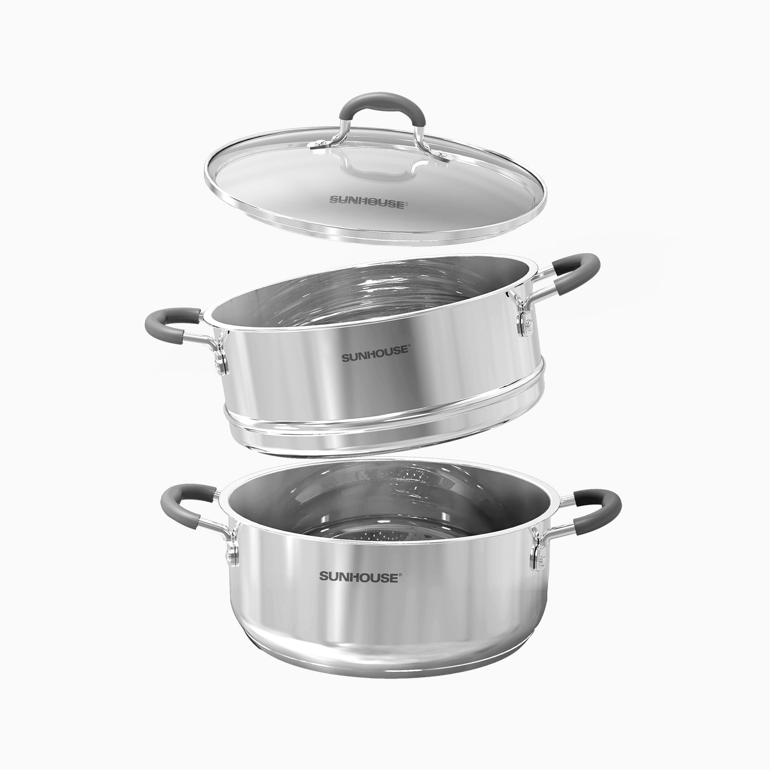 Stainless Steel Steamer Pots 02