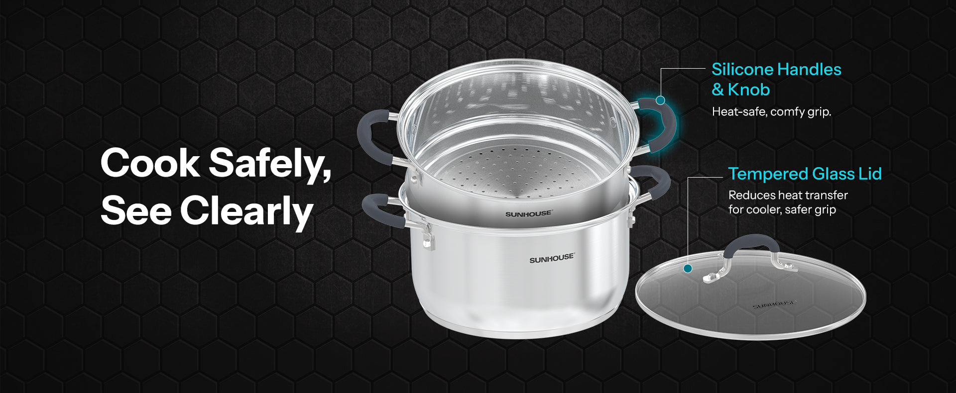 Stainless Steel Steamer Pots banner2 c906d494-9672-44db-b460-eb1ced2e7b2f