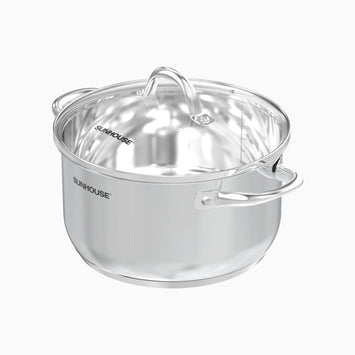 Stainless Steel Stock Pot With Lid 01