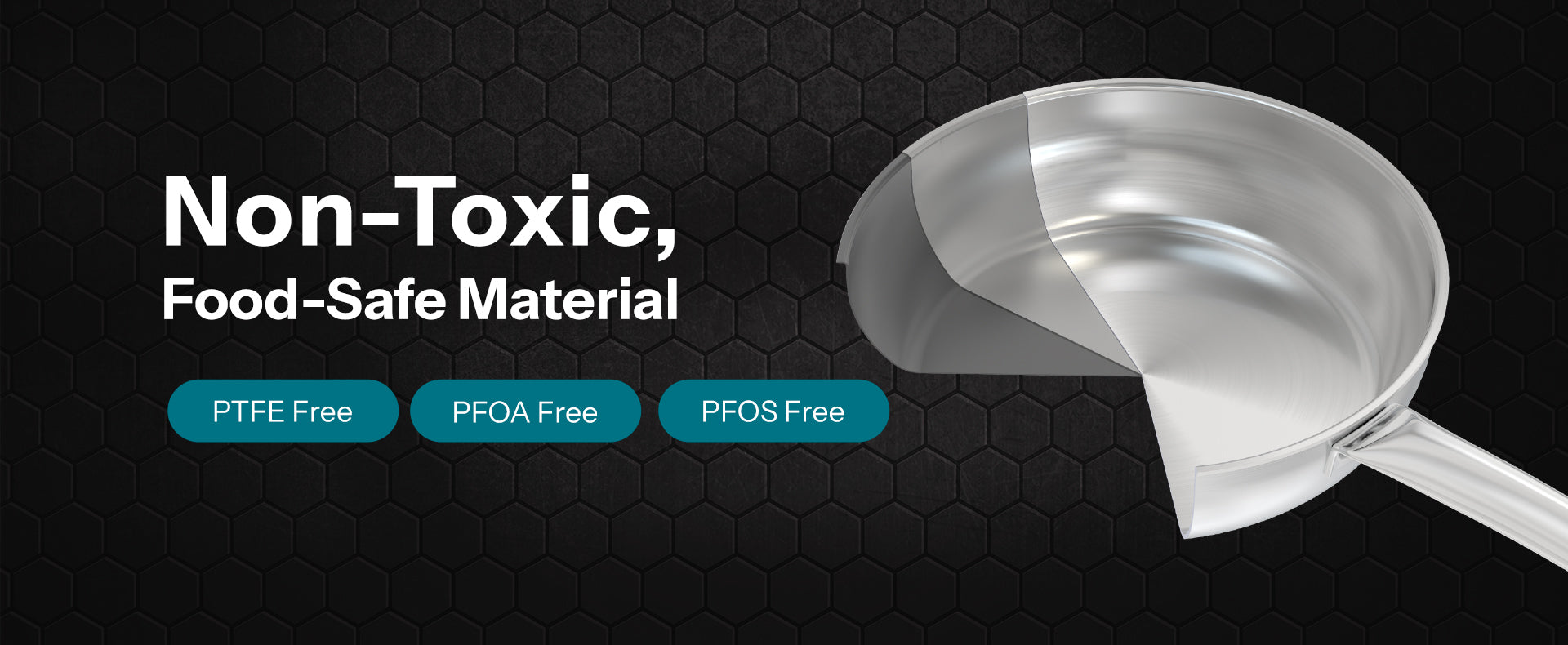 Stainless Steel Tri-Ply Frying Pan Basic Series banner1