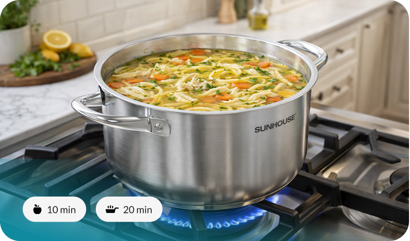 Easy Classic Chicken Noodle Soup for Busy Weeknights