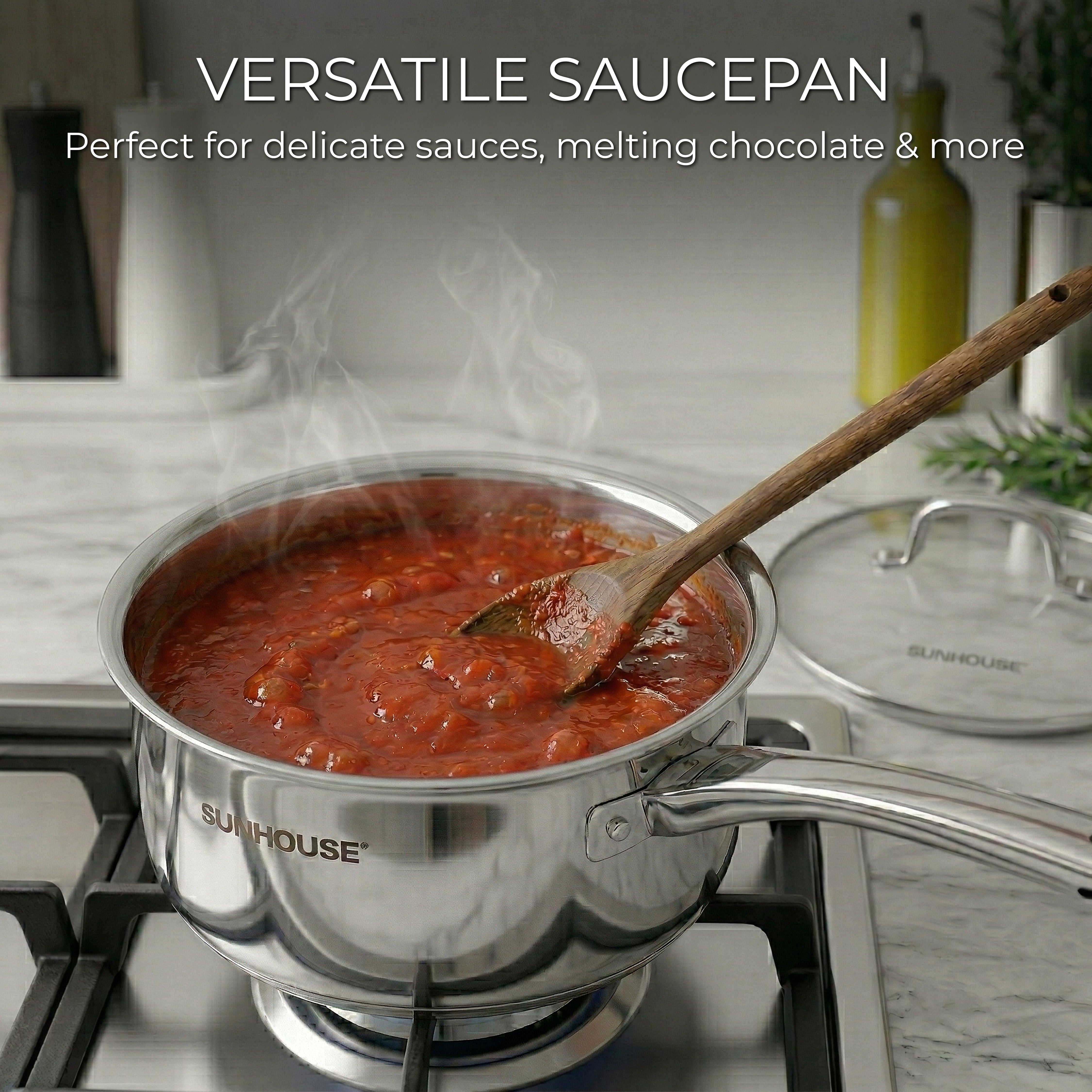  2 Quart Stainless Steel Saucepan with Steamer Insert 07 Final