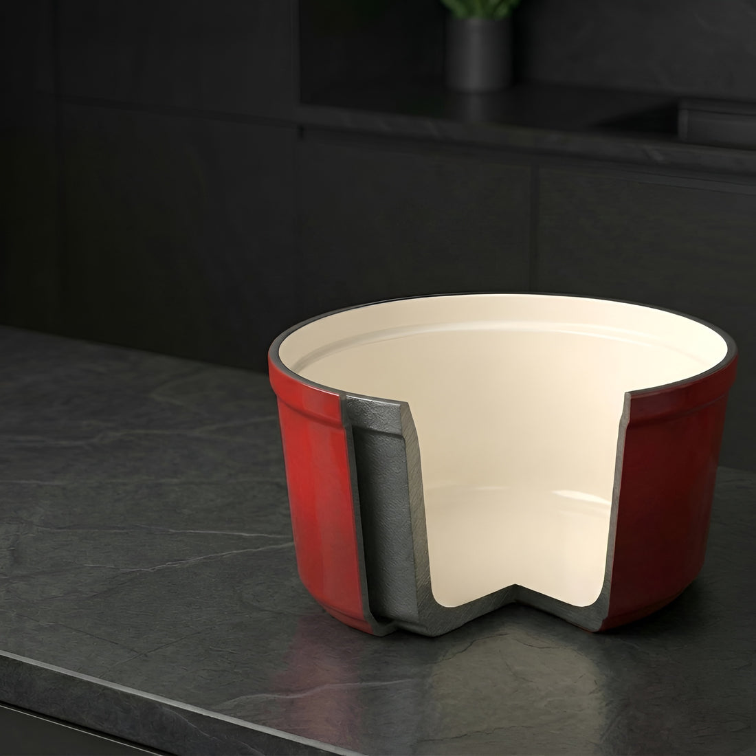 Premium Enameled Cast Iron