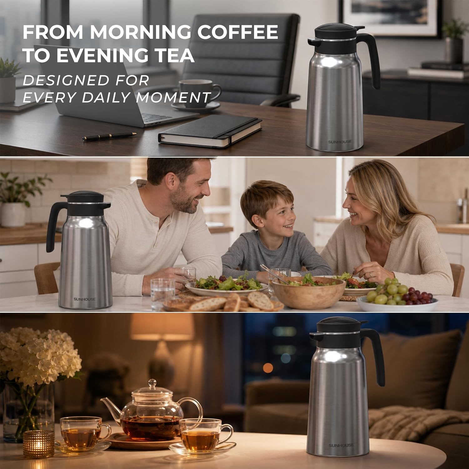  Classic Stainless Steel Thermal Coffee Carafe 07