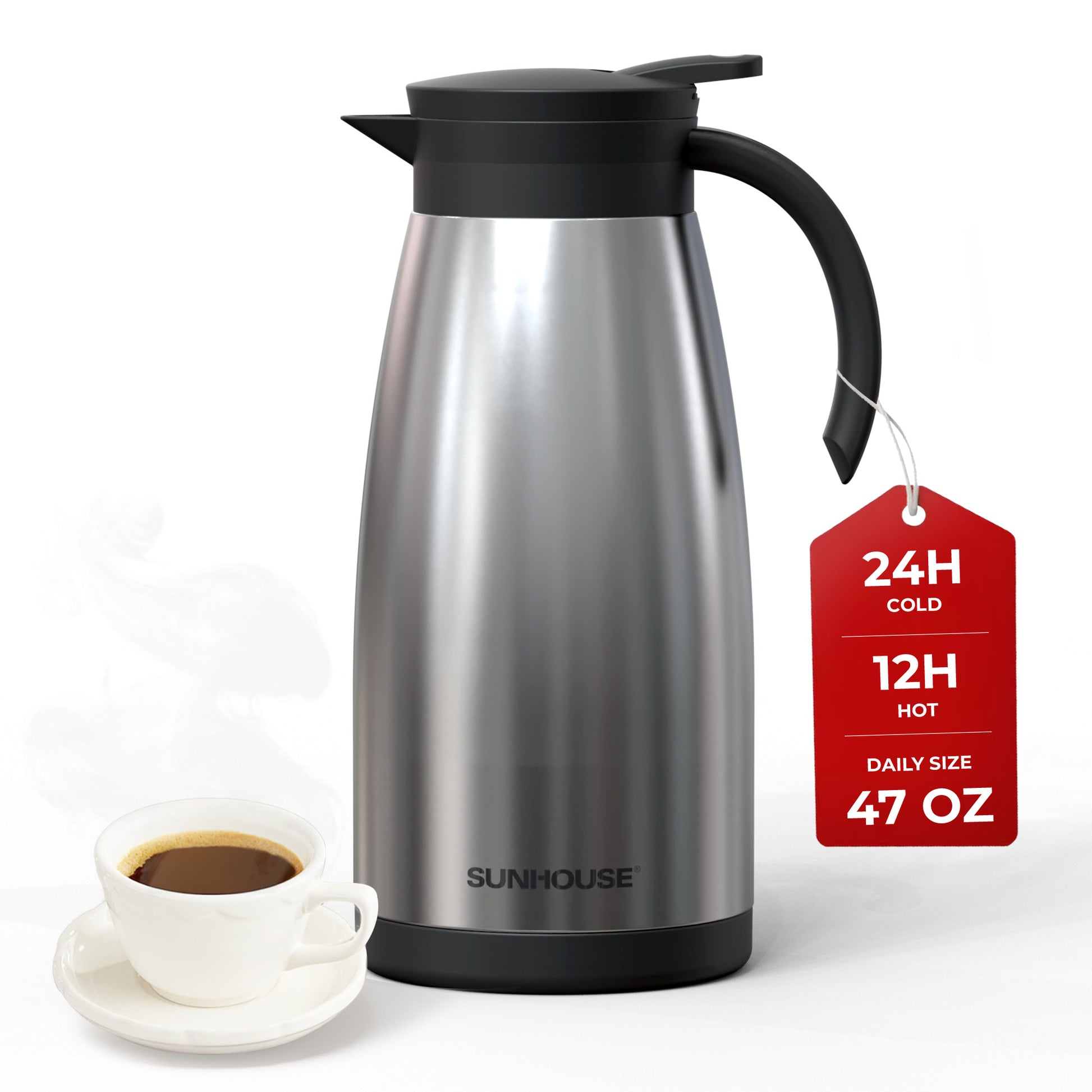  Everyday Thermal Coffee Carafe - 47 Oz 02
