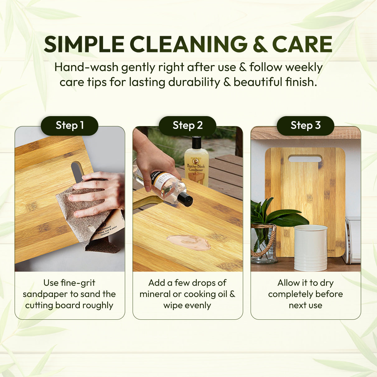 Bamboo Cutting Board | Sunhouse Global