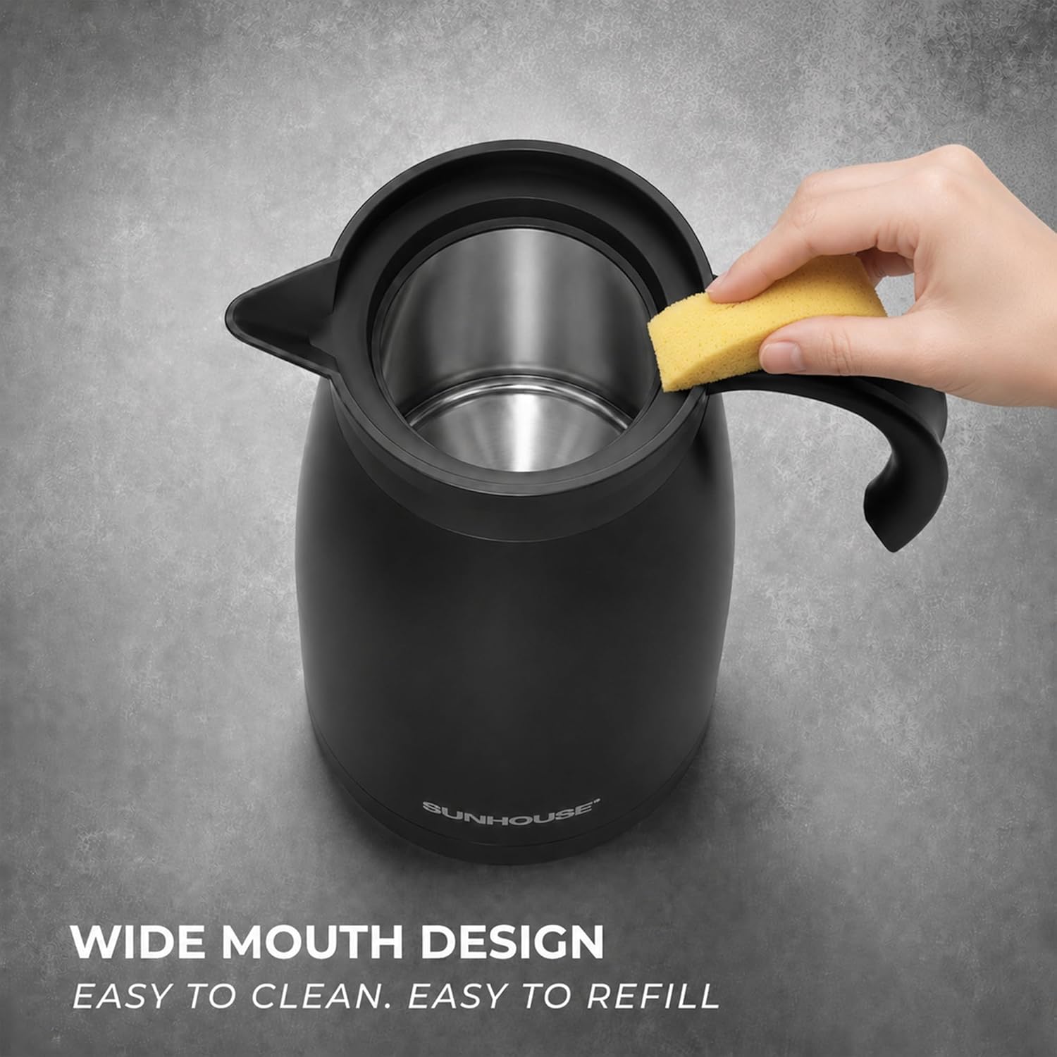  Modern Stainless Steel Thermal Coffee Carafe 04