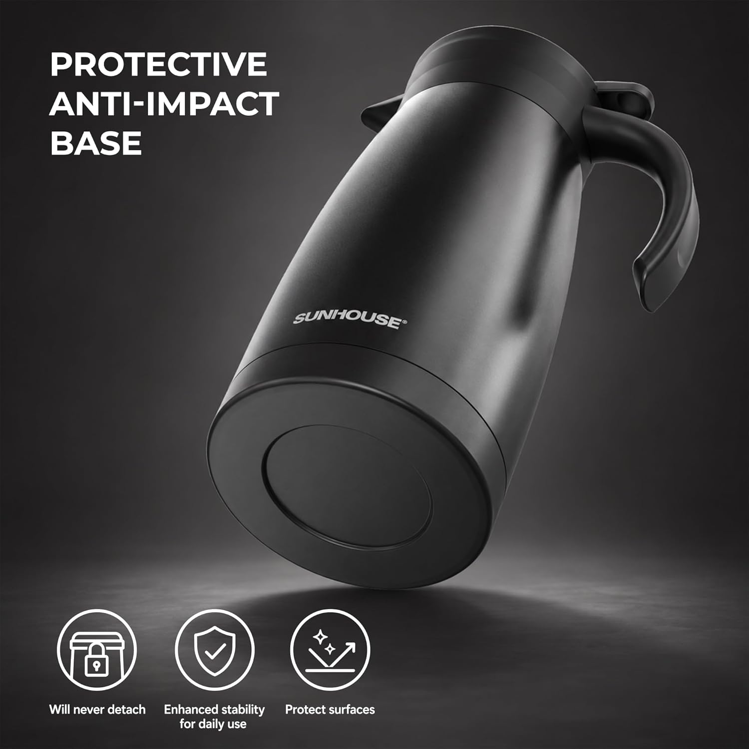  Modern Stainless Steel Thermal Coffee Carafe 05