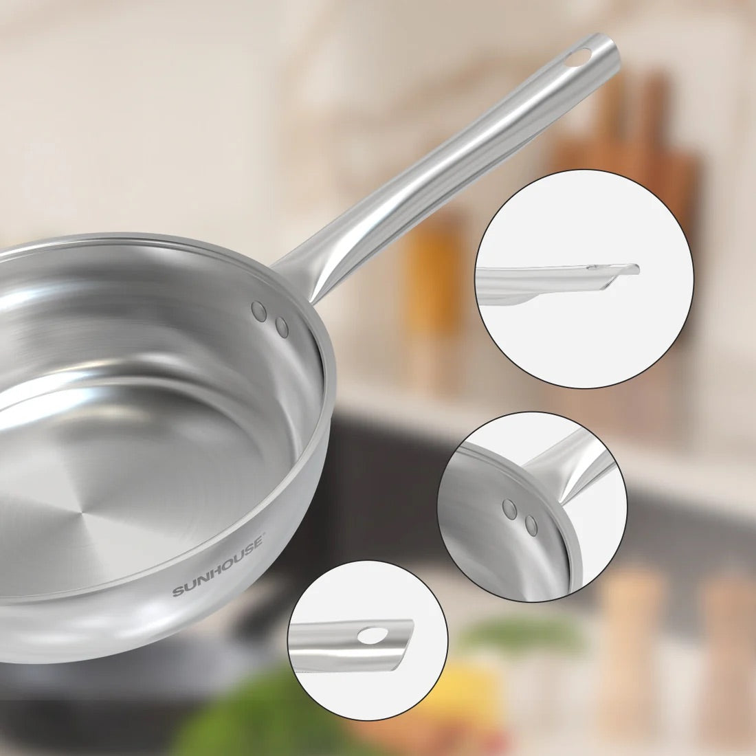 Stay-Cool Handle