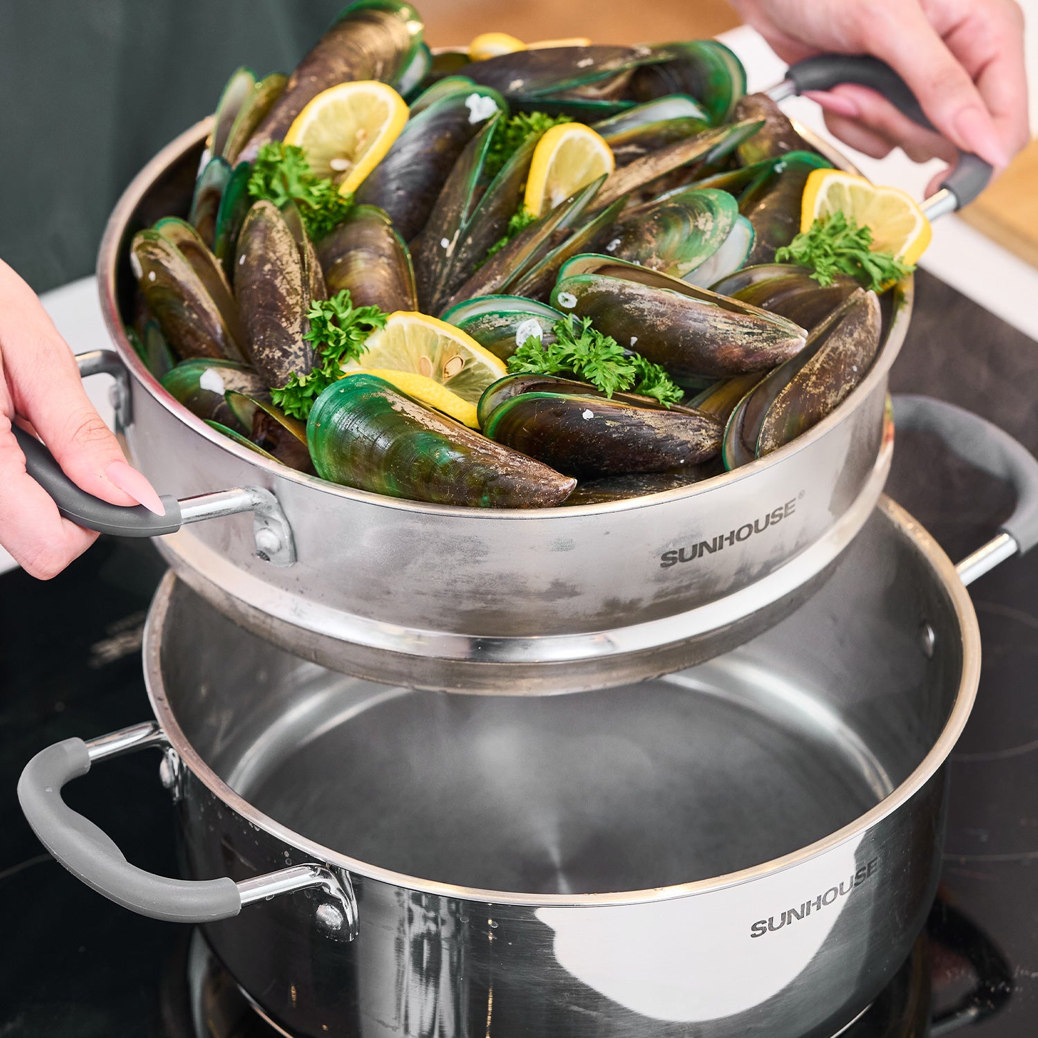  Saucepan with Steamer Combo 03
