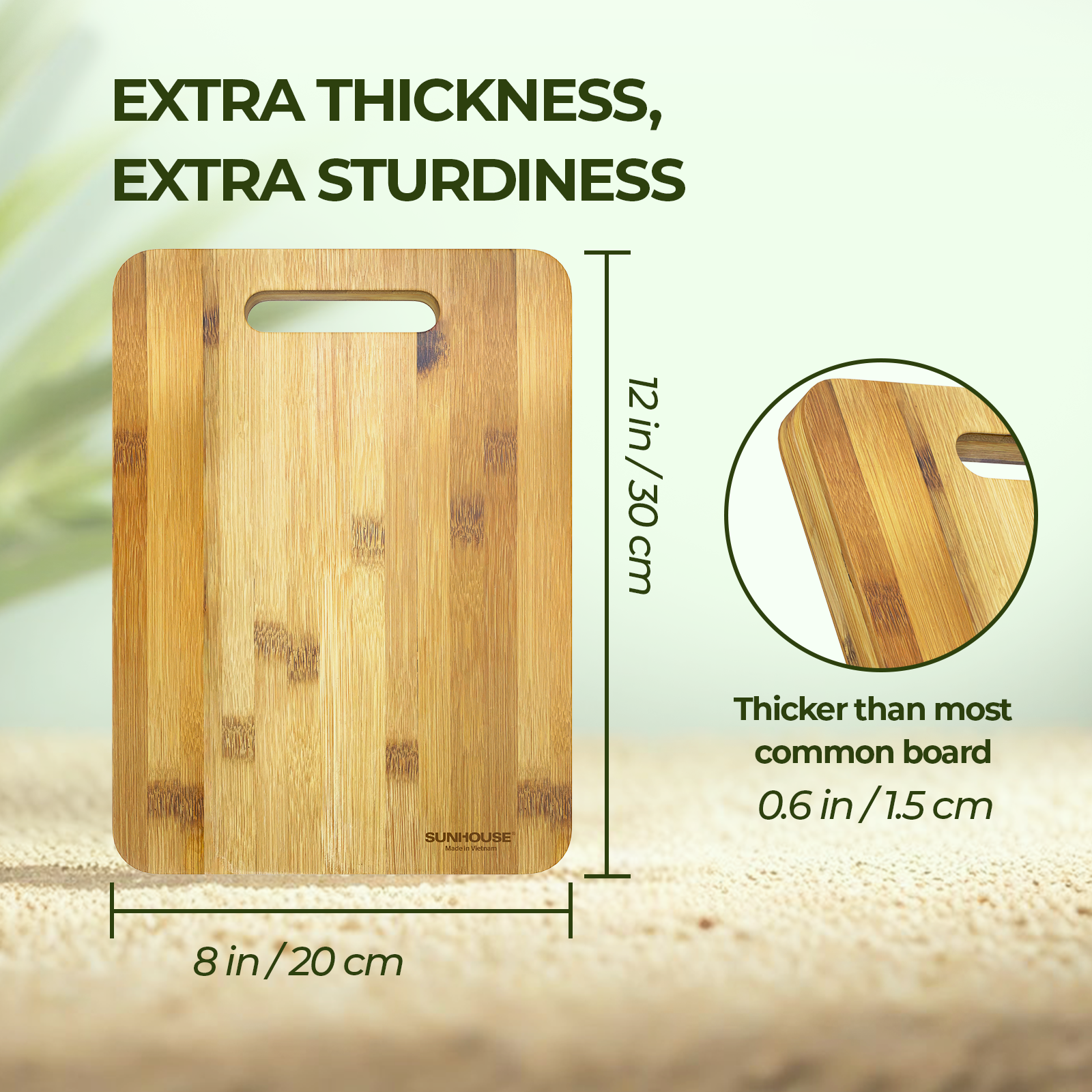 Small Bamboo Cutting Board