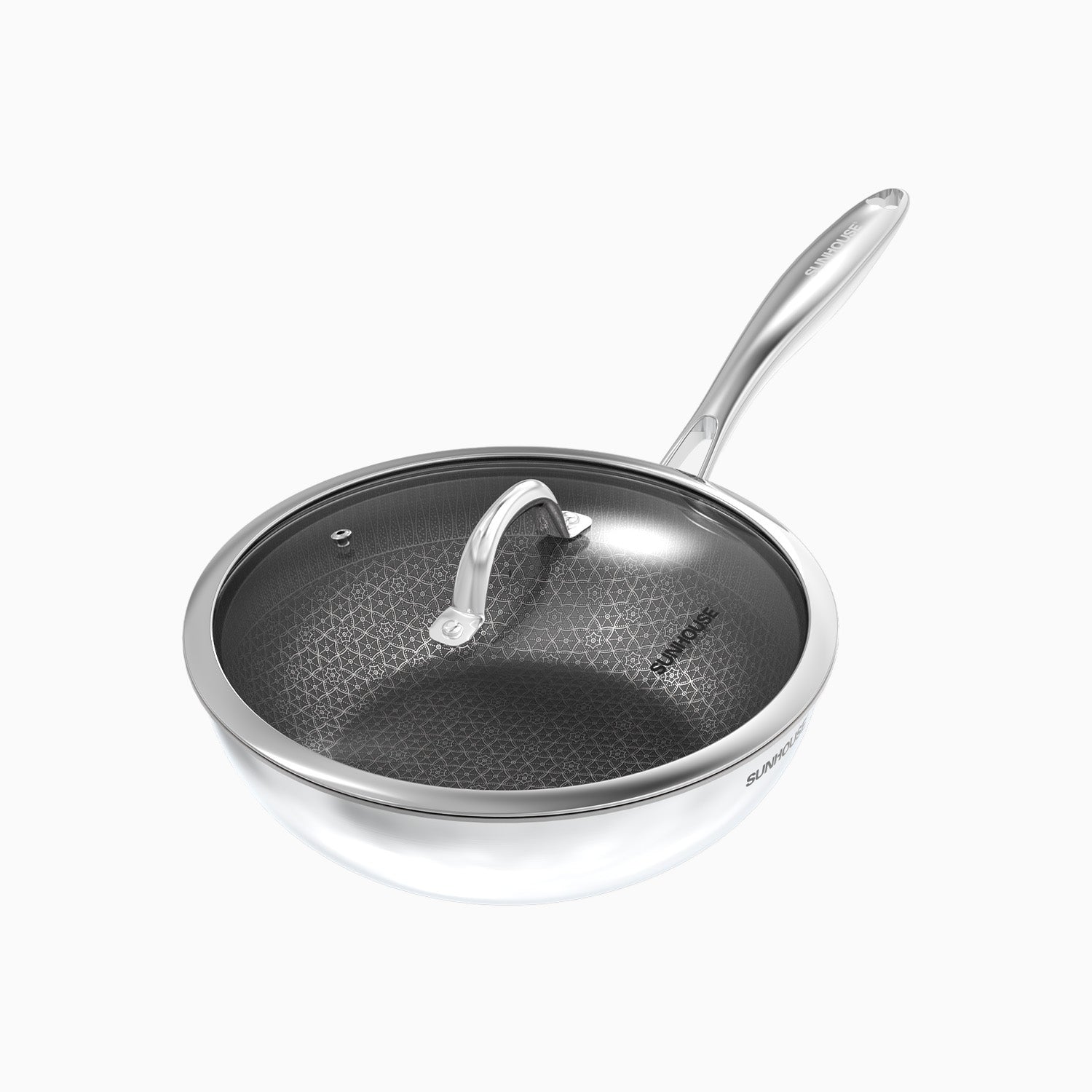 Stainless Steel Saute Pan with Non-stick 01