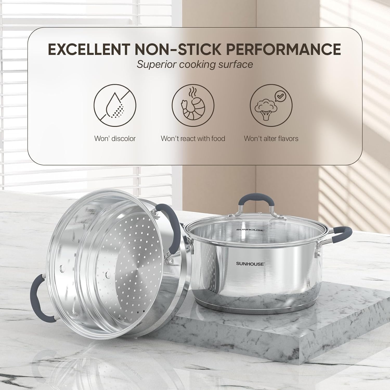  Stainless Steel Steamer Pots 05