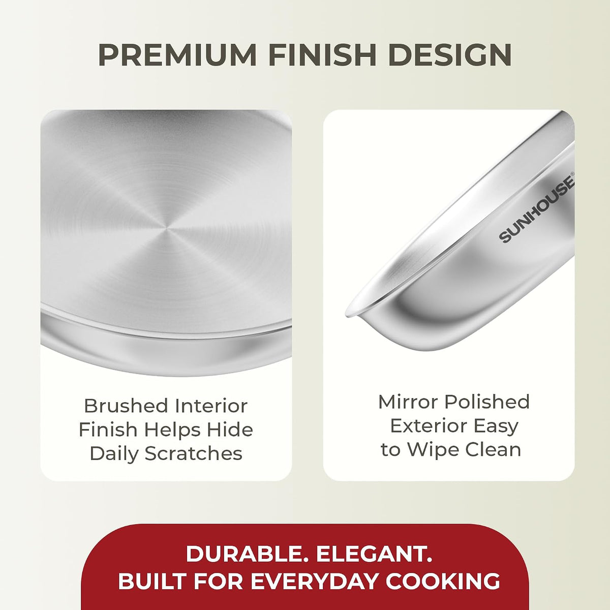  Tri-Ply Stainless Steel Frying Pans Set 03