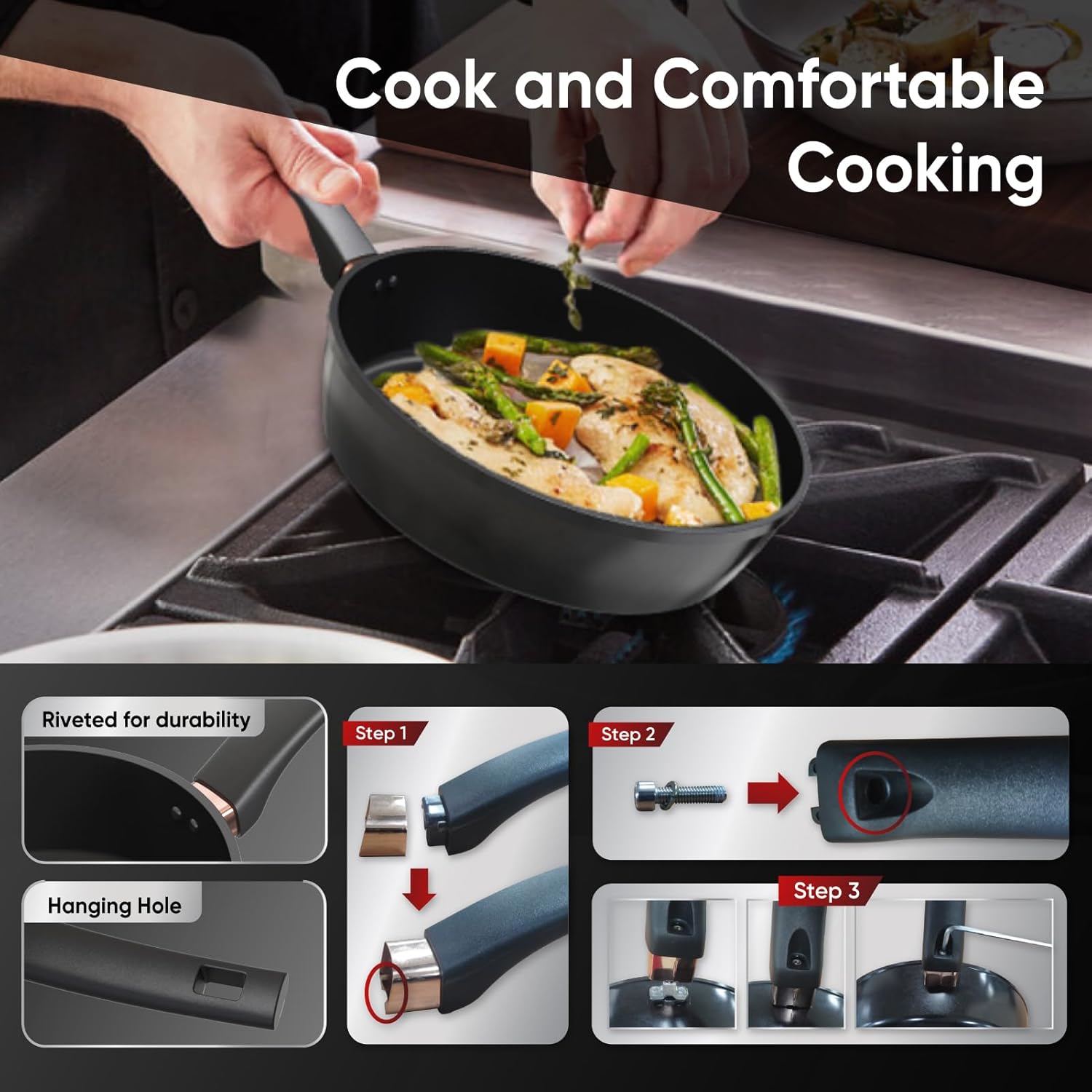  Ultra Titanium Non-Stick Frying Pan 06