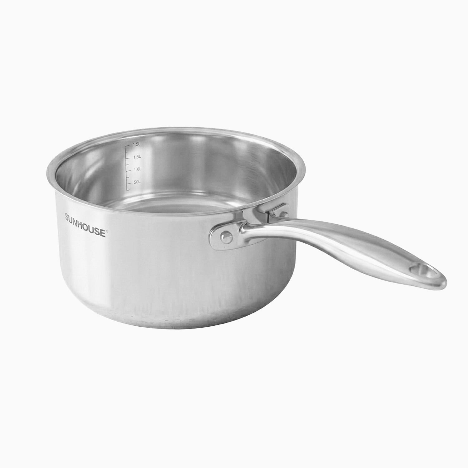  Whole-clad Stainless Steel Saucepan with Lid 02