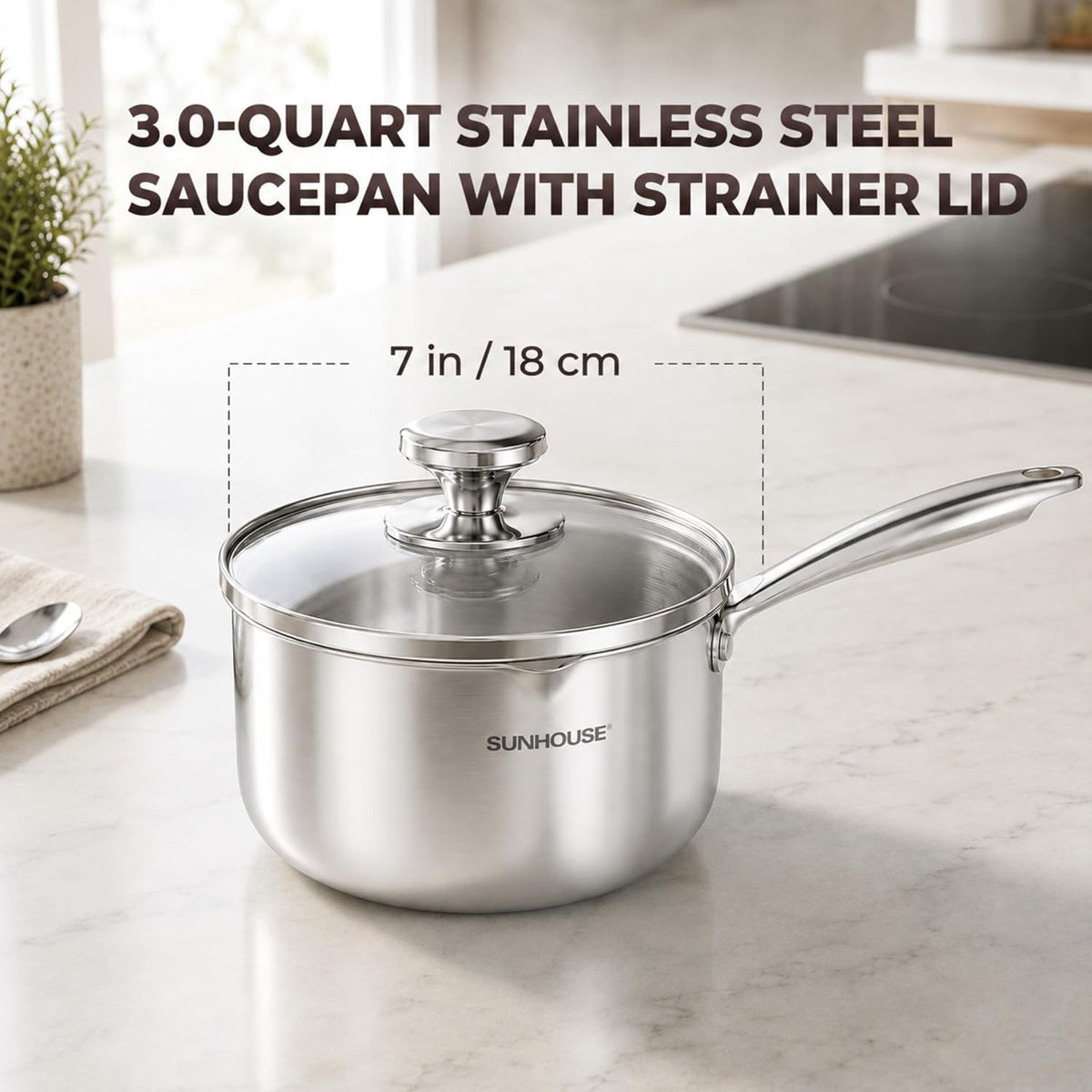  Whole-clad Stainless Steel Saucepan with Pour Sprouts & Strainer Lids 05 Final