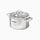 Whole-clad Tri-ply Stainless Steel Stock Pot with Lid 01