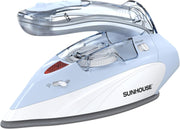 Sunhouse Mini Travel Iron, Dual Voltage 120V/240V Steam Iron for Clothes