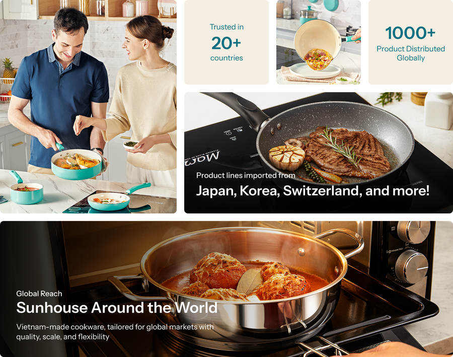 Global Cookware Brand with Proven Manufacturing | Sunhouse Global